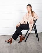 Botines Celeste