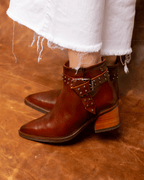 Botines Celeste