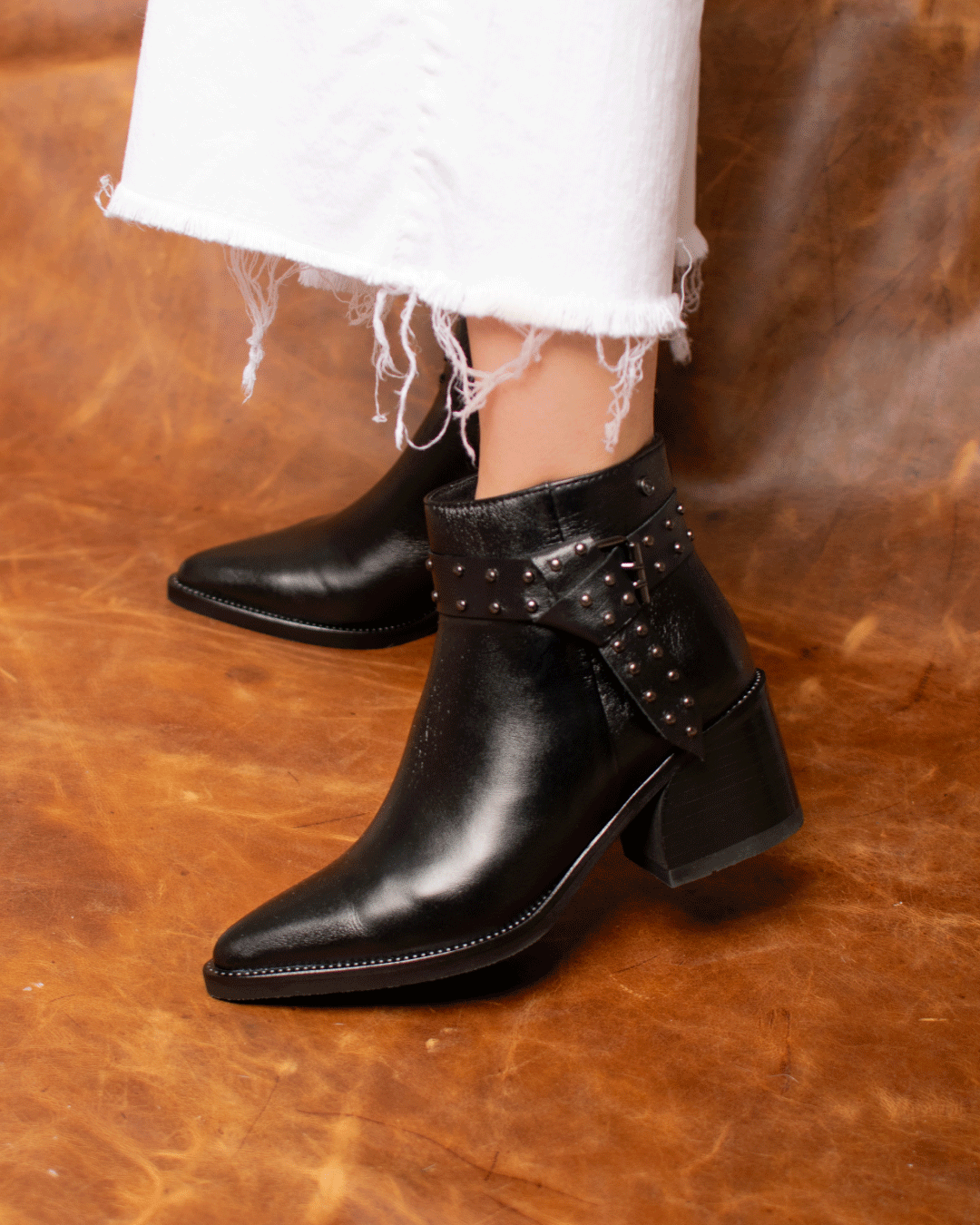 Botines Celeste